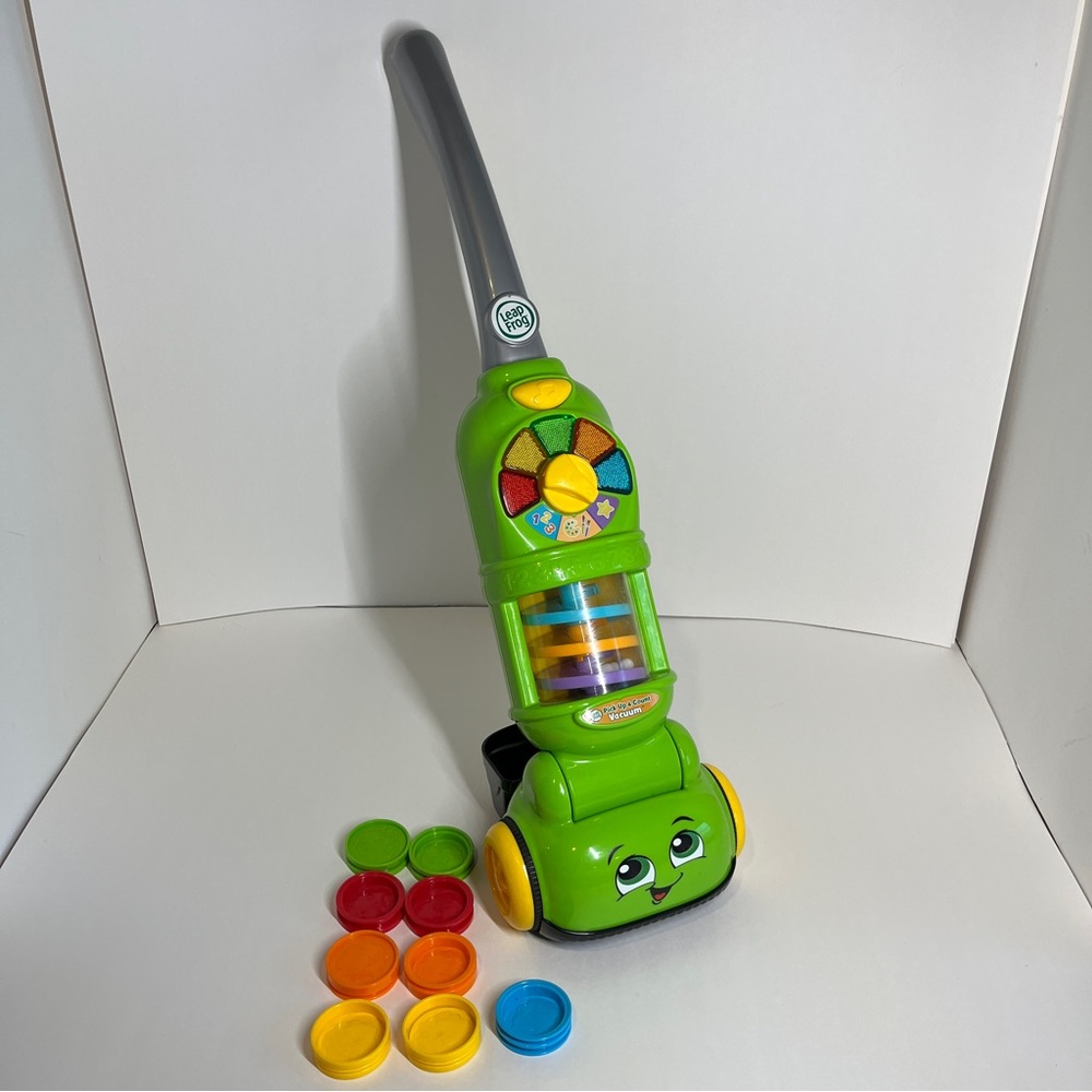 Leap Frog Pick Up & Count Vacuum Learning Educational Toy Dust Pieces Leapfrog